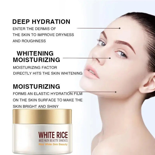 White Rice Whitening Cream Anti Aging