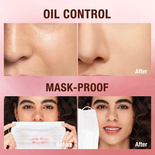 Oil-Control Face Powder: Long Lasting, Waterproof, SPF 30 PA+++