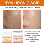 Vitamin C Face Cream - Dark Spot Removal, Whitening Care, Moisturizing, Anti-Aging, Anti Wrinkle, Firming Skin Care Cosmetics