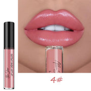 12 Colors Lip Gloss Women Lipstick Creme Waterproof Long Lasting Moist Lip Gloss Vivid Colorful Lipgloss Women Makeup Maquiagem